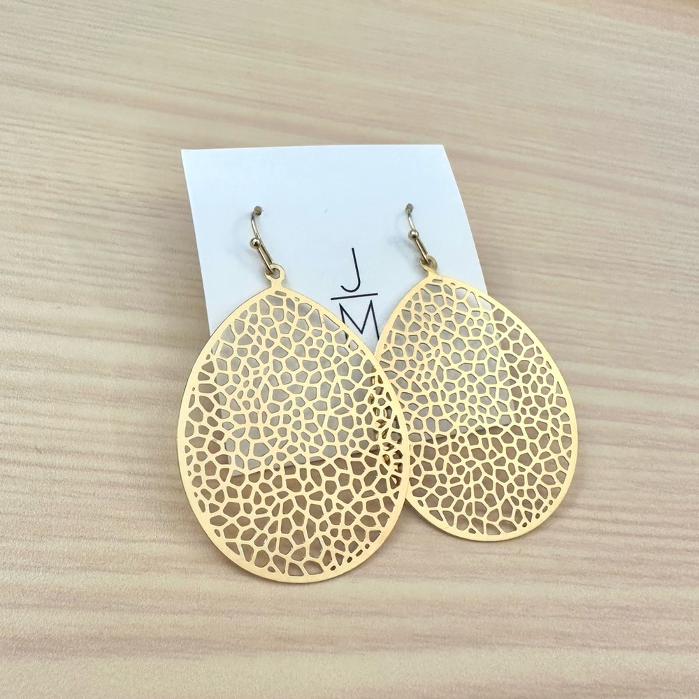 Jill Michael - Lightweight Filigree Drop Earrings